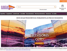 Tablet Screenshot of lacasadelelectrodomestico.com